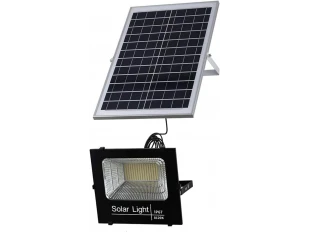 Proiector solar LED 500W cu panou fotovoltaic separat