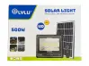 Proiector solar LED 500W cu panou fotovoltaic separat