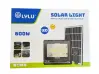 Proiector solar LED 600W cu panou fotovoltaic separat