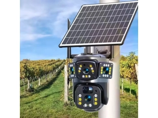 Cameră solară cvadruplă LYLU cu cartelă SIM - V380 Pro