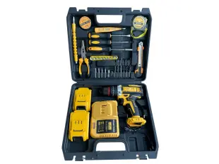 Șofer cu impact 36V 8Ah KraftRoyal + 30 piese Șofer cu impact 36V 8Ah KraftRoyal + 30 piese