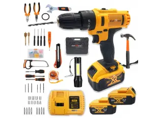 Șurubelniță fără fir KRAFTRoyal 36V + 111 piese și cutie