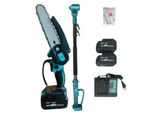 Foarfece de viță de vie fără fir cu tijă telescopică 36V 8.0AH KRAFTROYAL 2 baterii