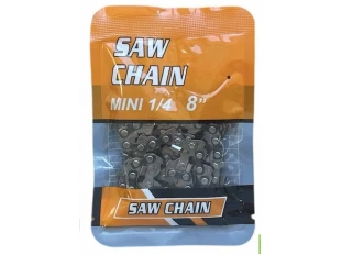Lanț universal 8" 20 cm., 1/4" pentru ferăstraie/tăietoare de lemn fără fir 	