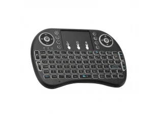 Mini tastatură wireless cu touchpad și iluminare din spate Mini tastatură