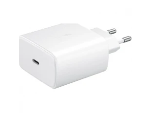 Încărcător de călătorie super rapid Samsung, 18W, USB-C, alb