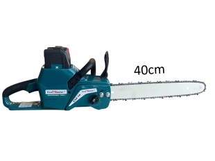 Drujbă fără fir 40 cm cu filtru de ulei, 2 baterii 72 V 16 Ah