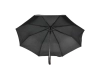 Umbrelă bărbătească neagră - Brais - imagine 2