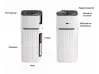 Umidificator de aer cu ultrasunete practic cu lumină de noapte în șapte culori, 300 ml