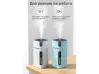 Umidificator de aer cu ultrasunete practic cu lumină de noapte în șapte culori, 300 ml