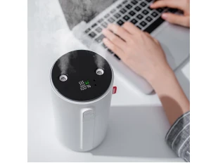 Umidificator de aer inteligent cu ultrasunete, cu detectare a gesturilor, 2000 mAh, 800 ml.