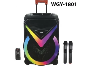 Boxă karaoke iluminată WVNGR WGY-1801 18 inch