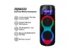 Boxă karaoke iluminată WVNGR ZQS-8223 2x8 inci
