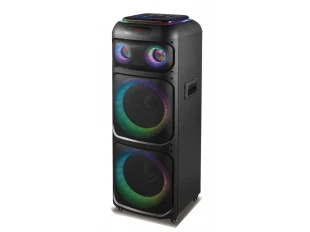 Boxă karaoke profesională iluminată 2x12 inci WVNGR WGY-1222