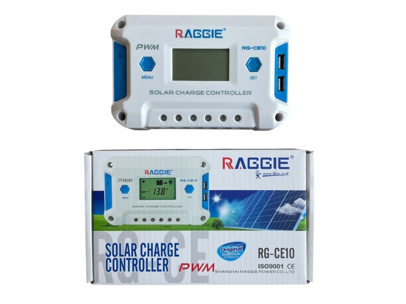 Regulator solar RAGGIE 10A 12V / 24V - Raggie 19133-10