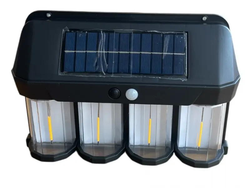 Lampă solară LED de exterior XF-8898 cu senzor de mișcare - spot de ușă cu 4 diode - Leadleds 1422-3