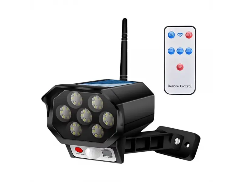 Lampă solară cu cameră BK-36 1200W - CREE Lights 3285