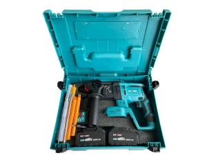 Ciocan perforator fără fir KrafTMaster 36V 8Ah cu 2 baterii + husă